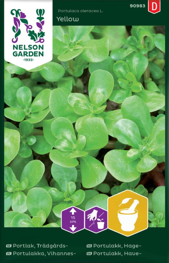 Vihannesportulakka Nelson Garden Yellow