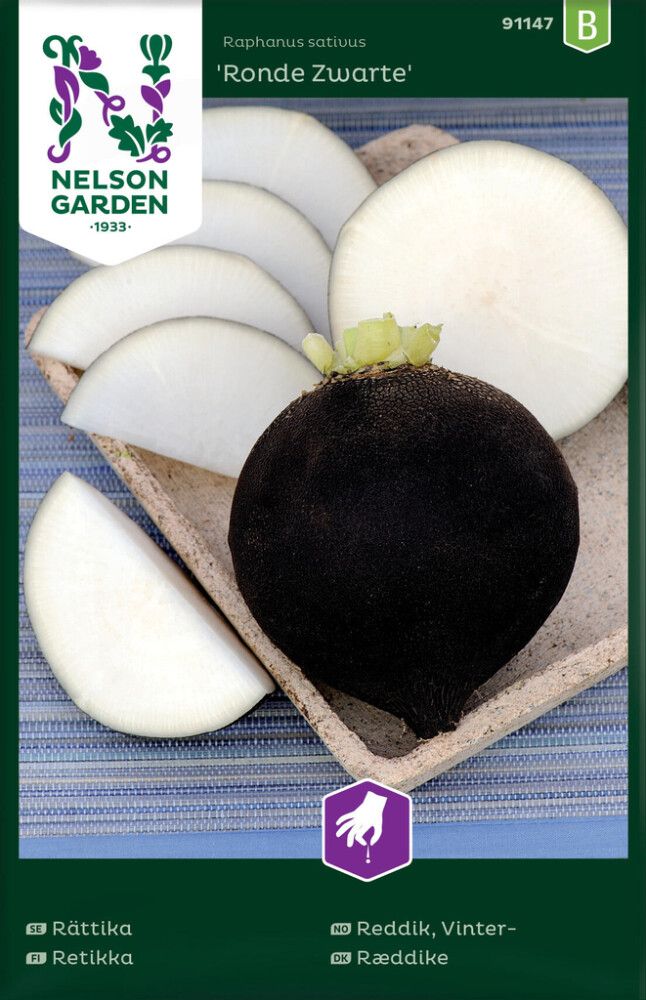 Retikka Nelson Garden Ronde Zwarte