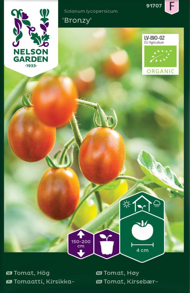 Kirsikkatomaatti Nelson Garden Bronzy