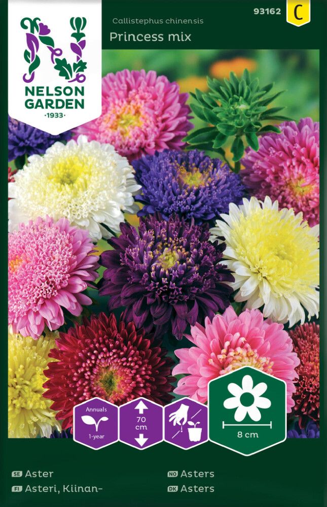 Kiinanasteri Nelson Garden Princess mix