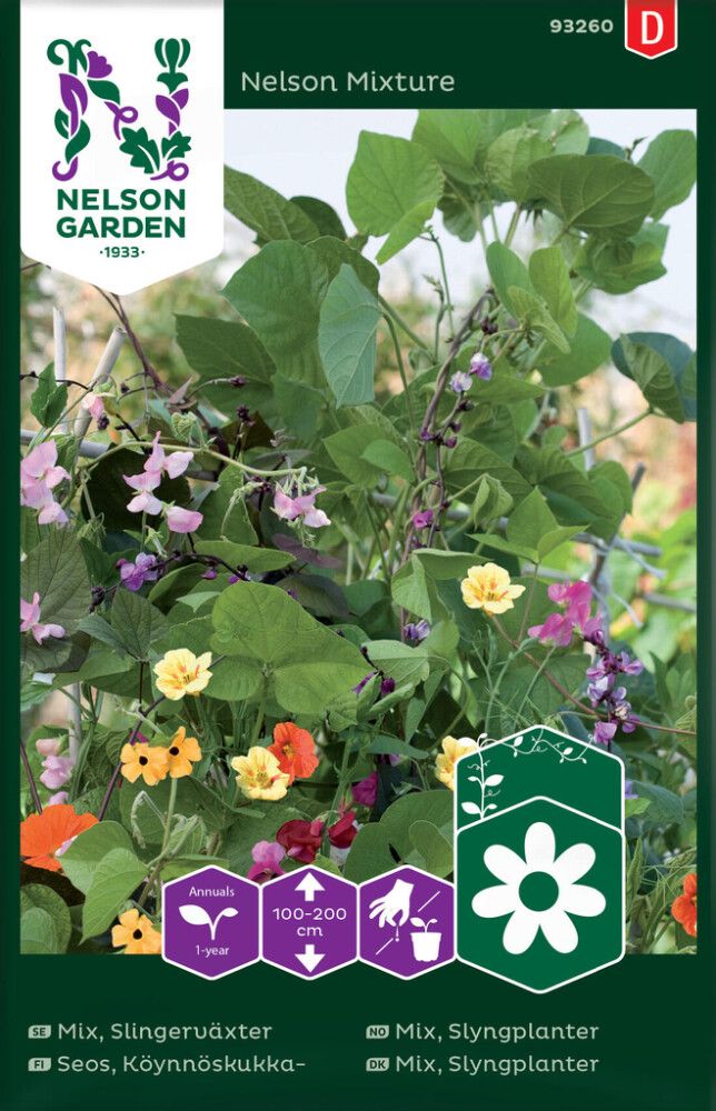 Köynnöskukka Nelson Mixture