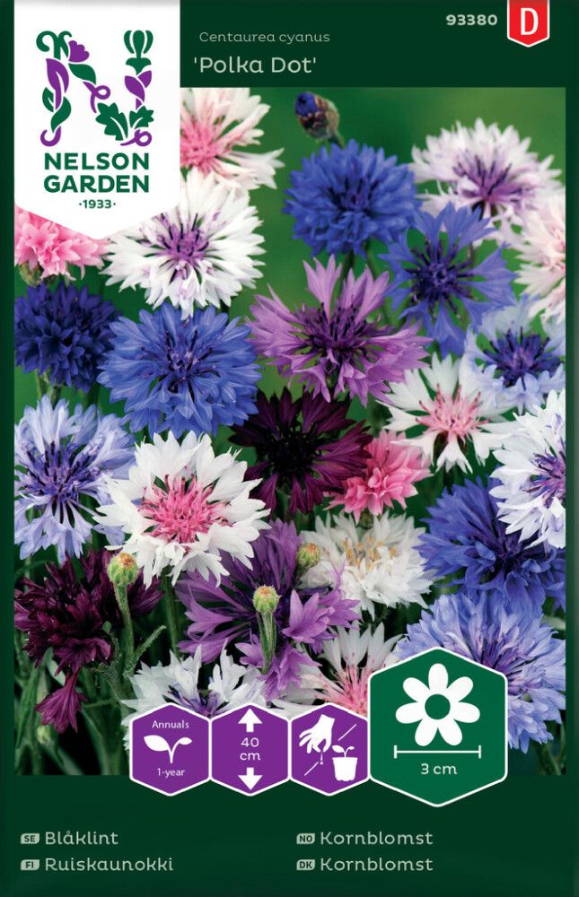 Ruiskaunokki Nelson Garden Polka Dot