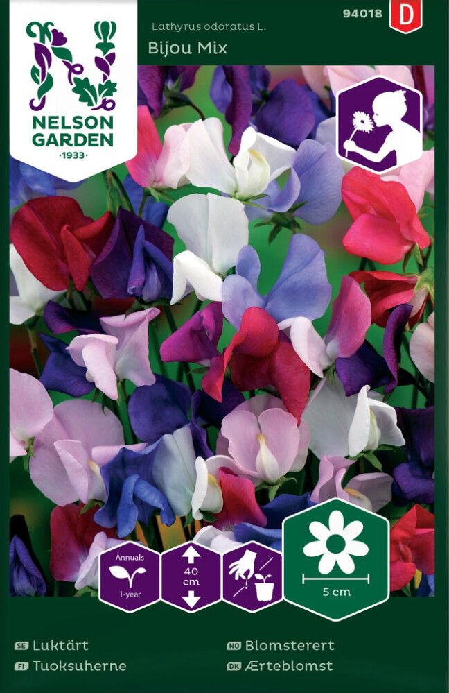 Tuoksuherne Nelson Garden Bijou Mix