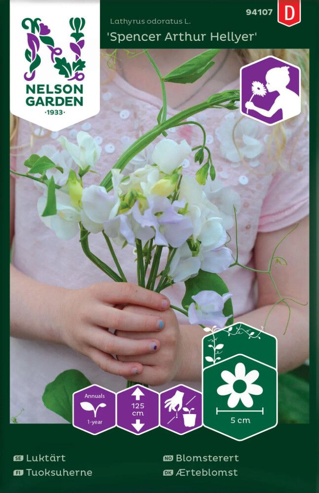 Tuoksuherne Nelson Garden Spencer Arthur Hellyer