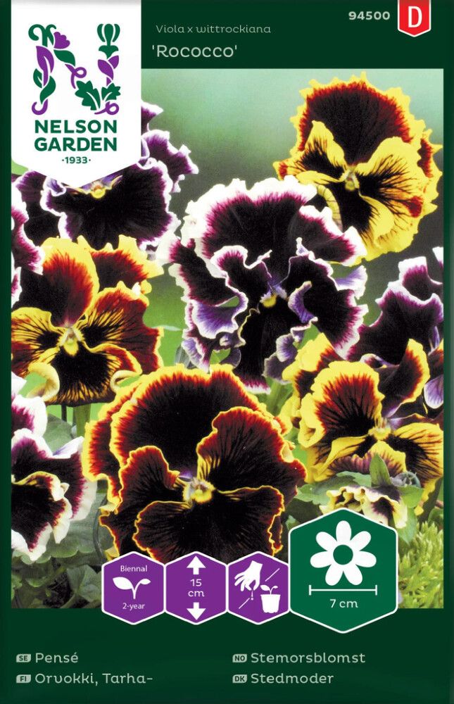 Tarhaorvokki Nelson Garden Rococco