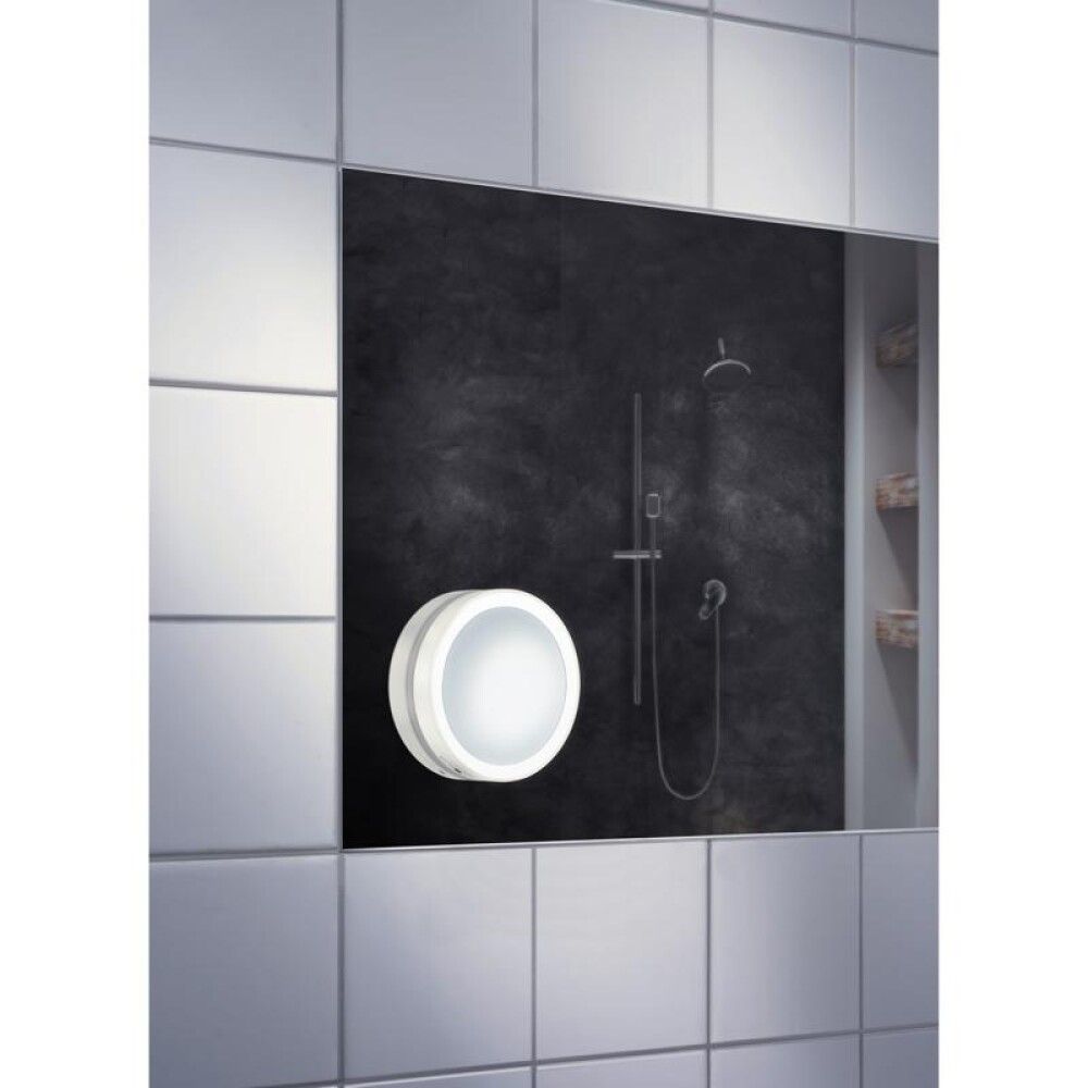 Meikkipeili Smedbo Outline Lite 7x imukuppi Mattavalkoinen  FX625