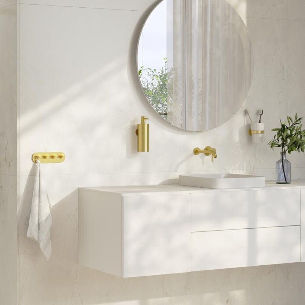 Saippua-annostelija Smedbo Home HV370 harjattu messinki 150 ml