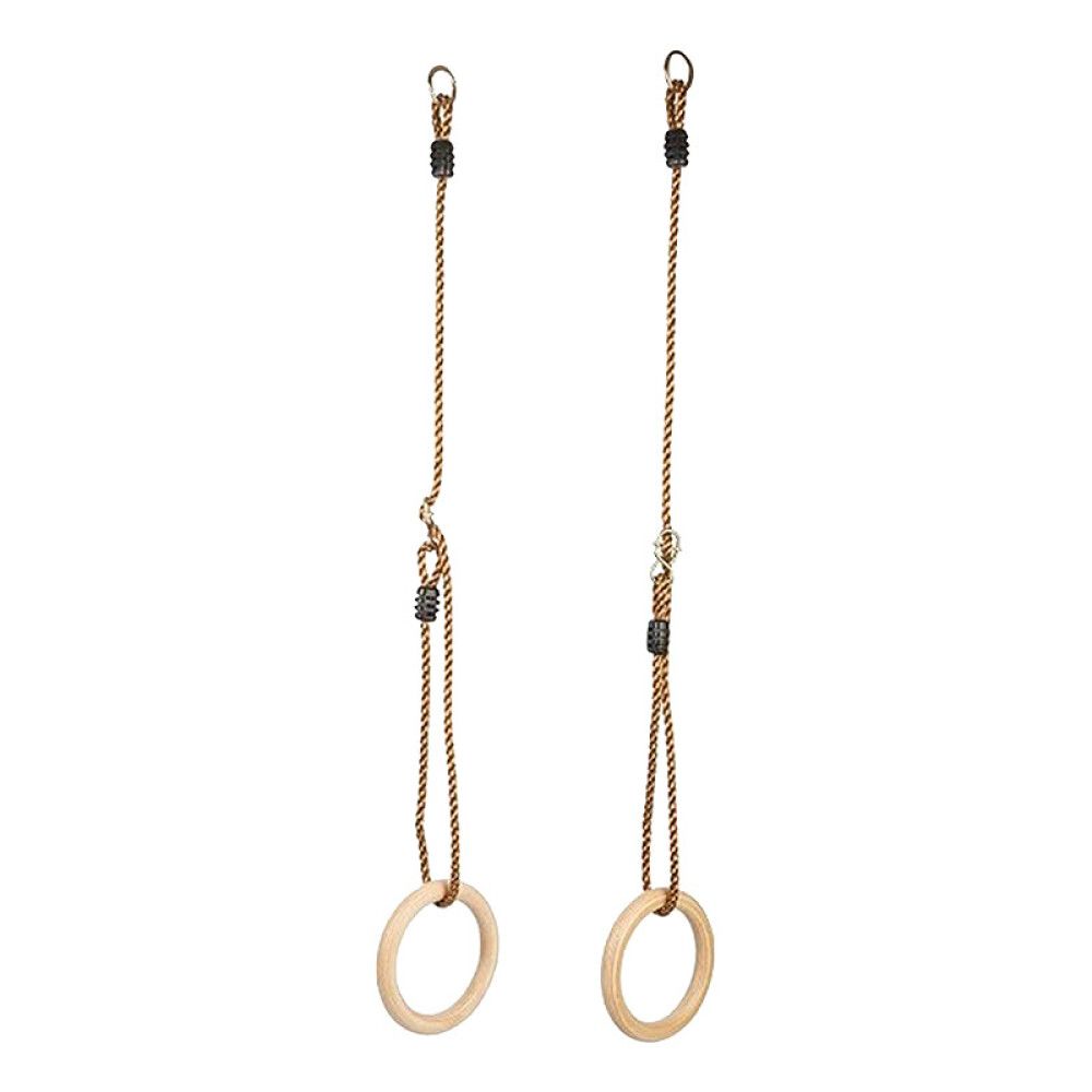 Voimistelurenkaat säädettävällä köydellä