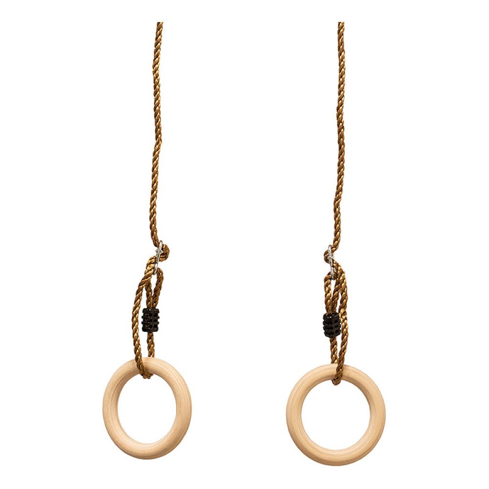 Voimistelurenkaat säädettävällä köydellä