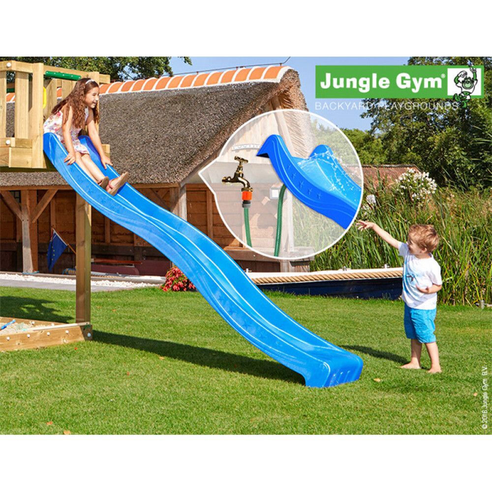 Liukumäki Jungle Gym 2,65 m sininen