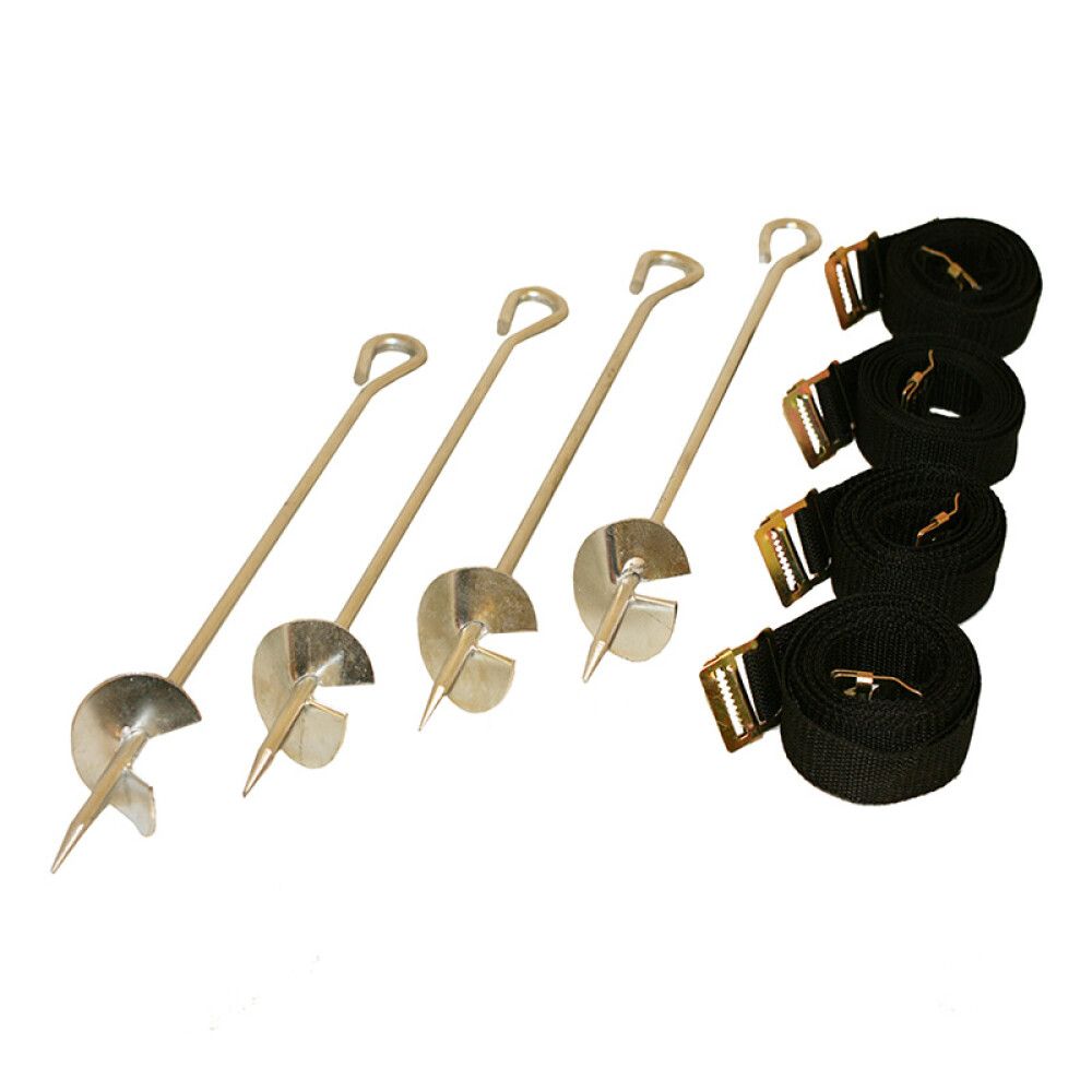 Myrskyankkurit Nordic Play trampoliinille 4 kpl