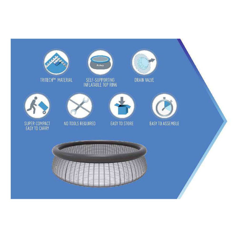 Uima-allas Bestway Fast Set 457 x 84 cm