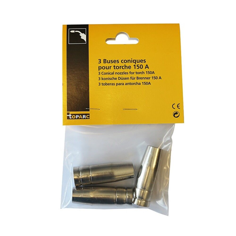 Suutin Gys MIG-polttimeen 150 A 12 mm 3 kpl