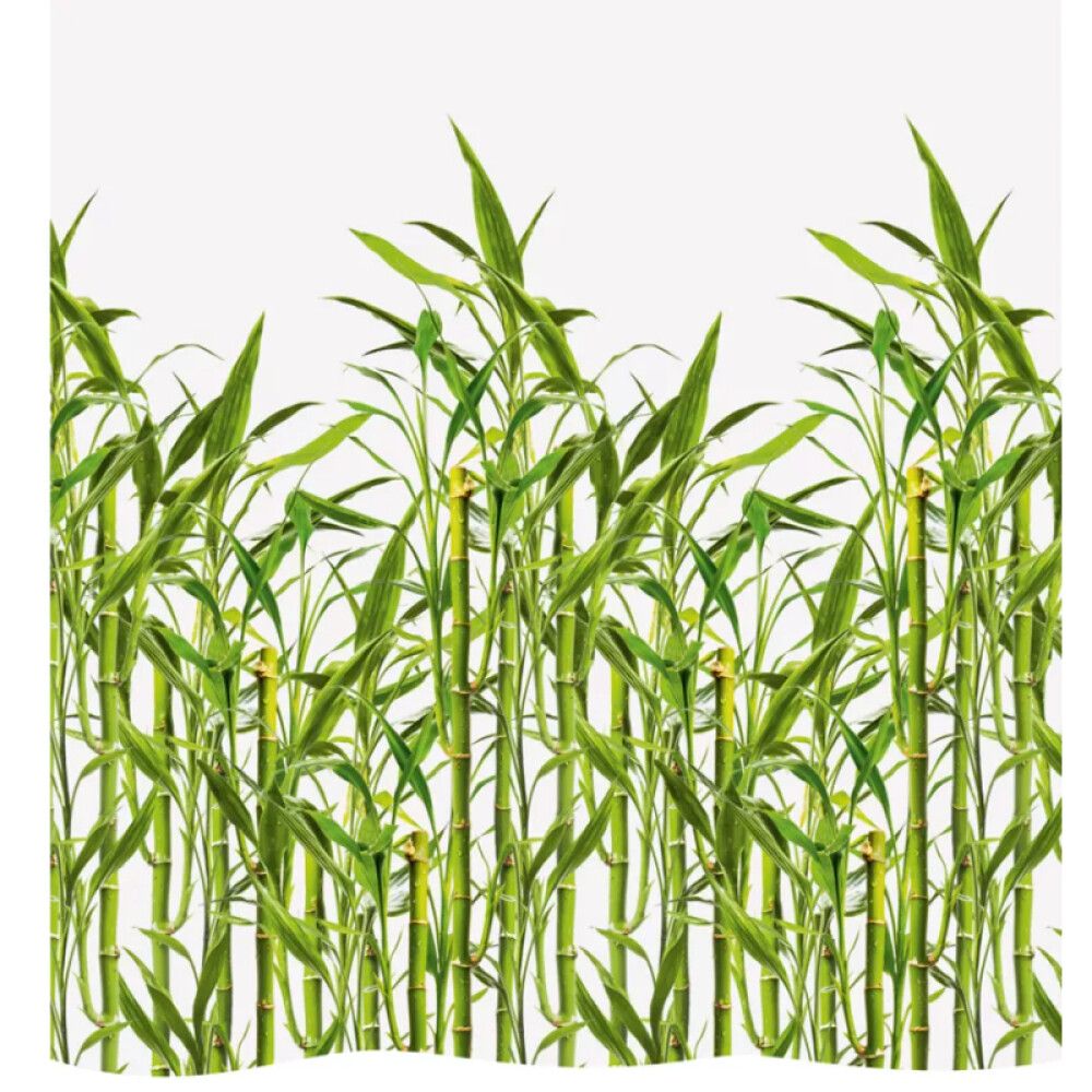 Tekstiilisuihkuverho Diaqua Bamboo Vihreä/Valkoinen 180 x 200 cm