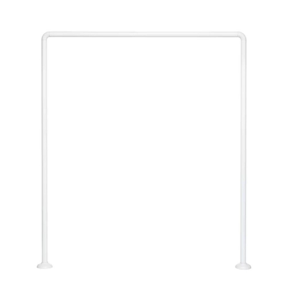 Suihkuverhotanko Diaqua Ø 2,2 x 90 x 80 x 90 cm Valkoinen