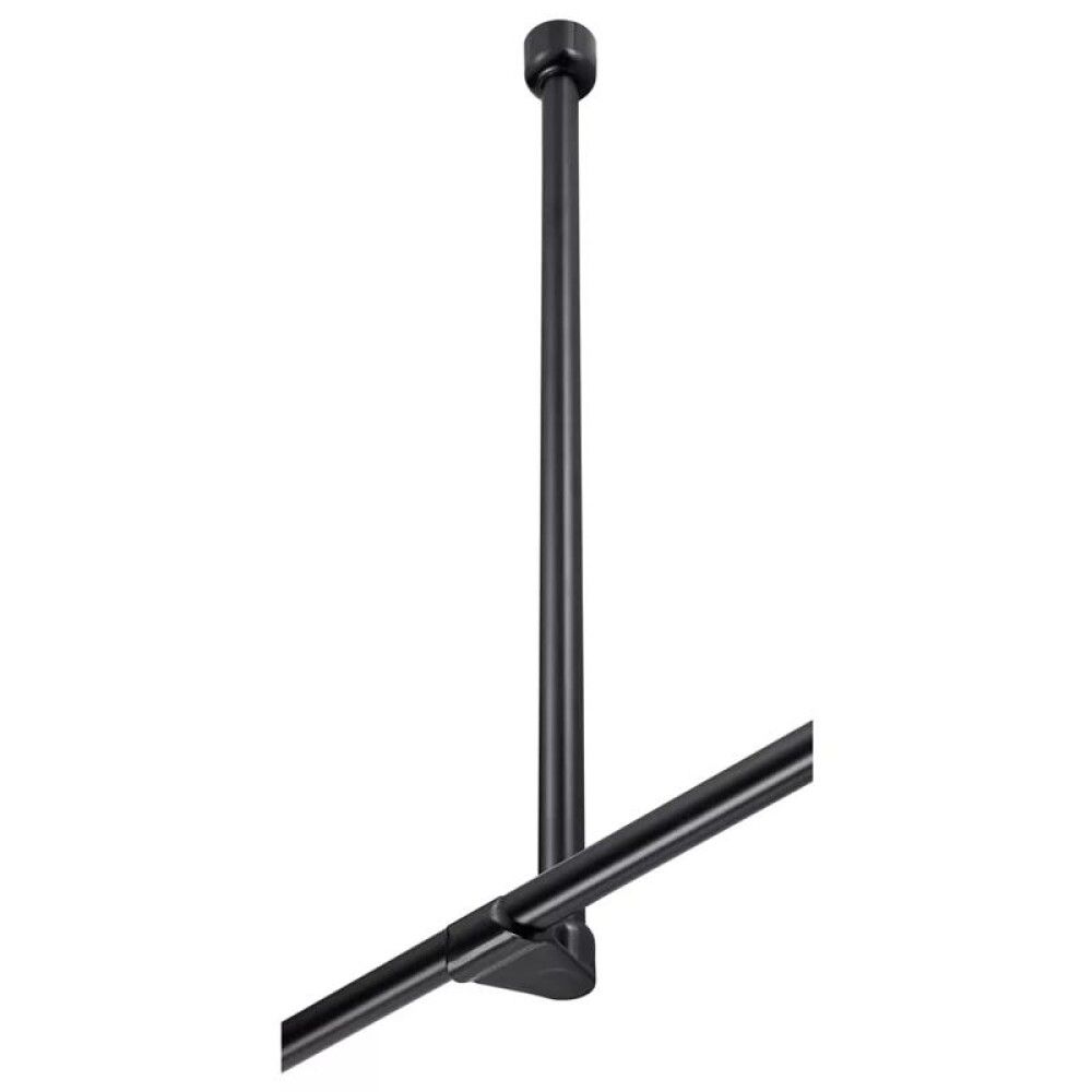 Suihkutangon kattotuki Diaqua Basic Ø 2,2 x 60 cm Musta