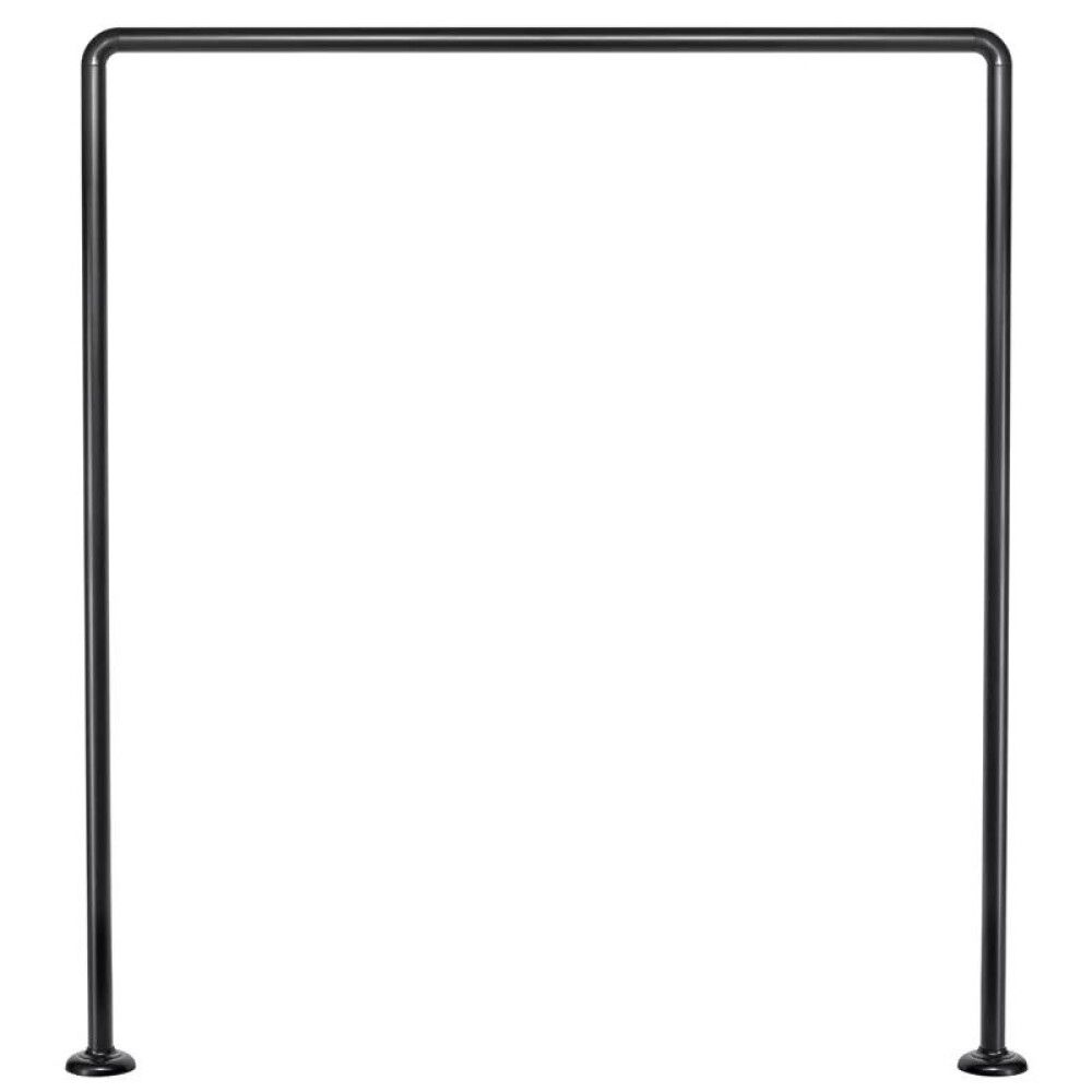 Suihkuverhotanko Diaqua Ø 2,2 x 90 x 80 x 90 cm Musta