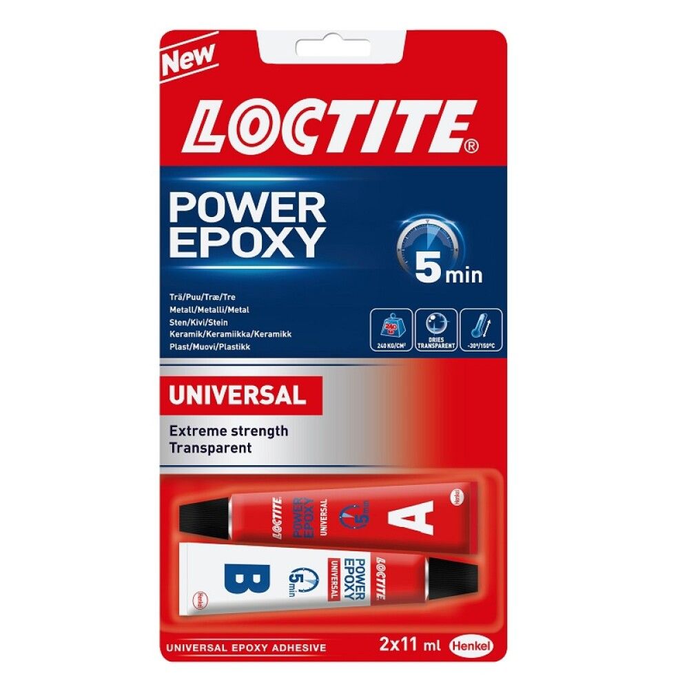 Epoksiliima Loctite Power Epoxy Universal 22 ml