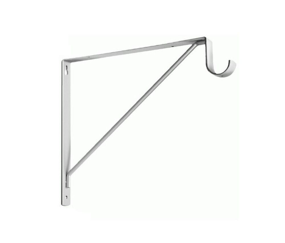 Kulmakannatin Valkoinen 260 x 300 mm