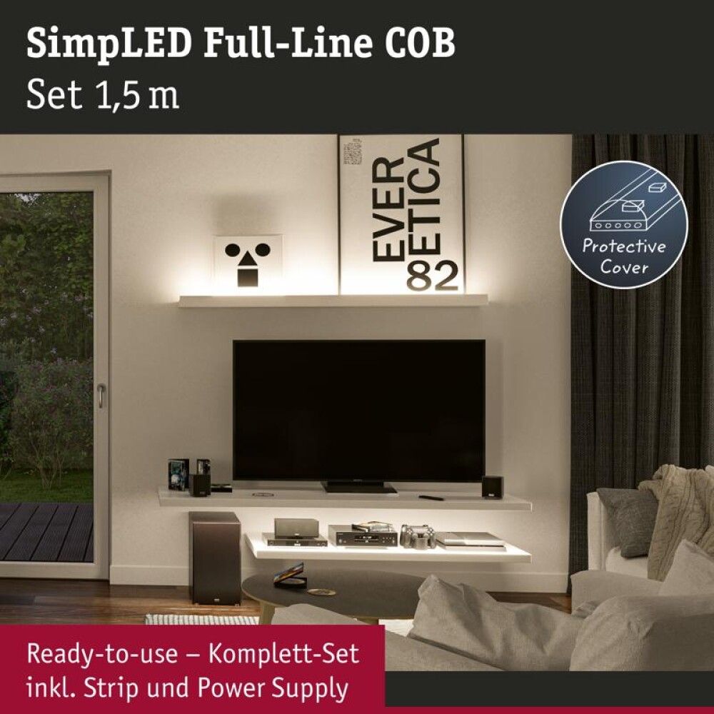 LED-Nauha MaxLED 250 Lämmin Valkoinen IP44 1m