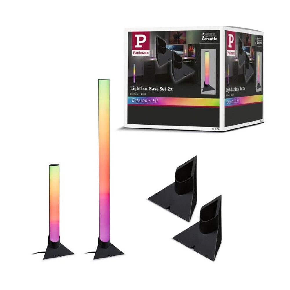 Valopalkki Paulmann Base Vertical Musta