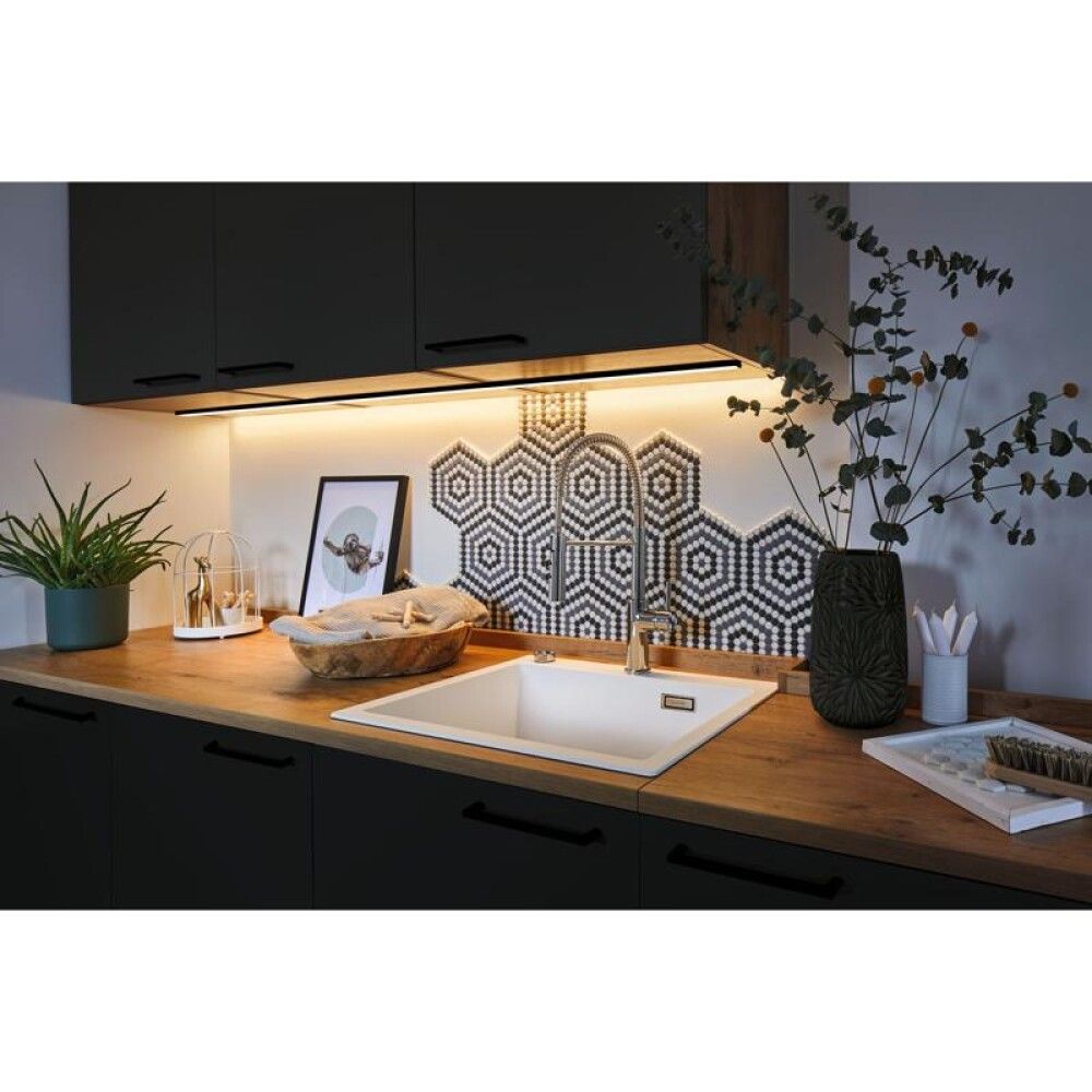 LED-Nauha Profiili Base Paulmann 200cm Musta