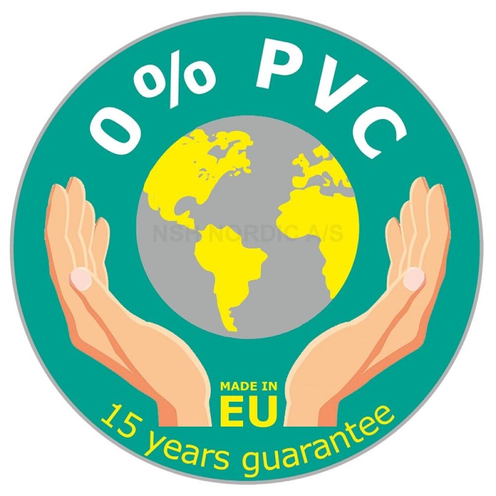 Puutarhaverkko Vihreä 150 cm x 25 m