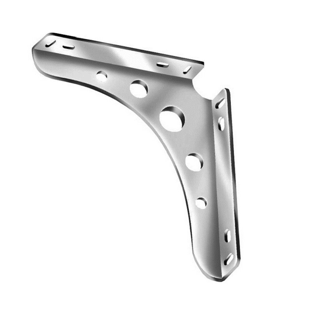 Kulmakannatin Delta Line Valkoinen 300 x 300 mm