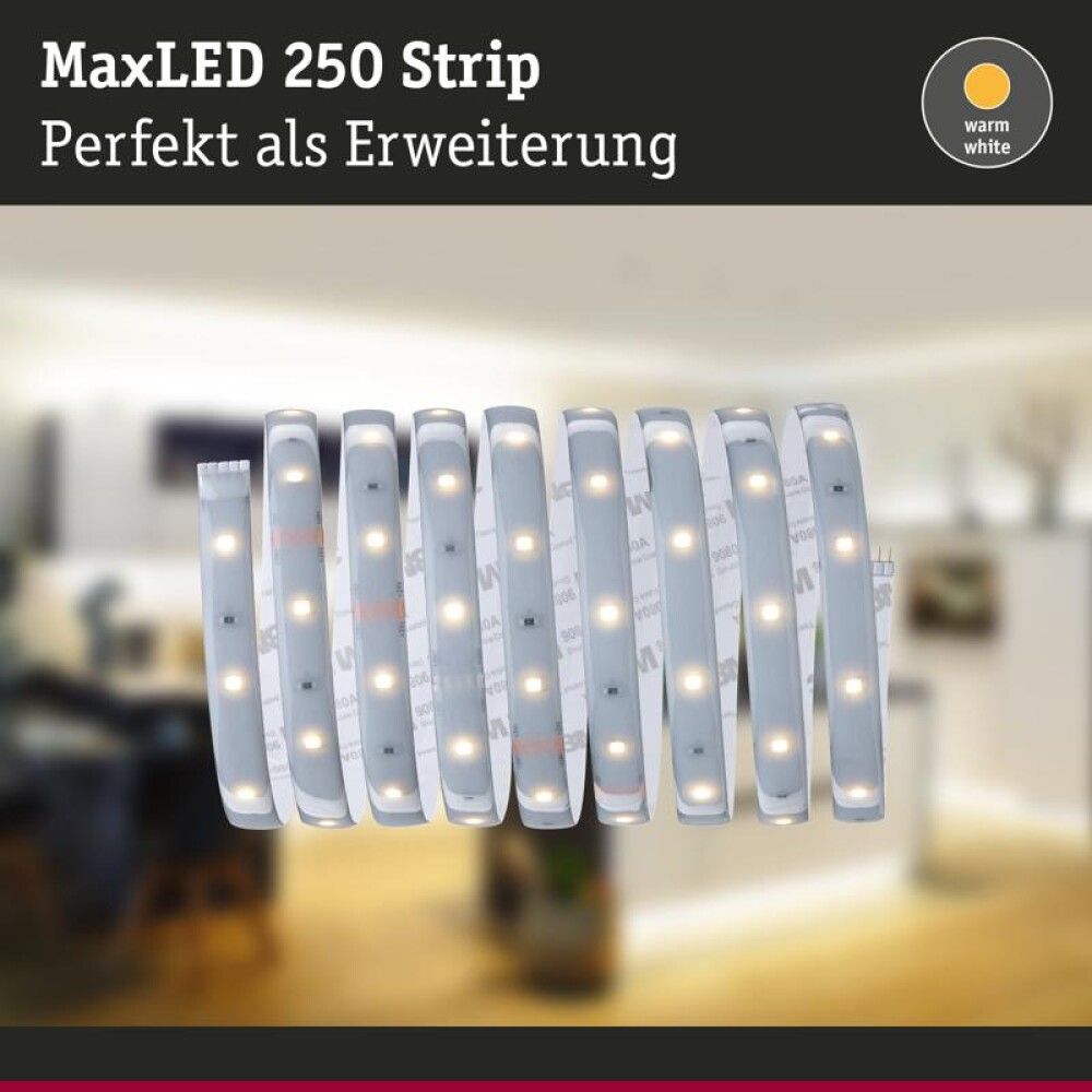 LED-Nauha MaxLED 250 Lämmin Valkoinen IP44 2,5 m