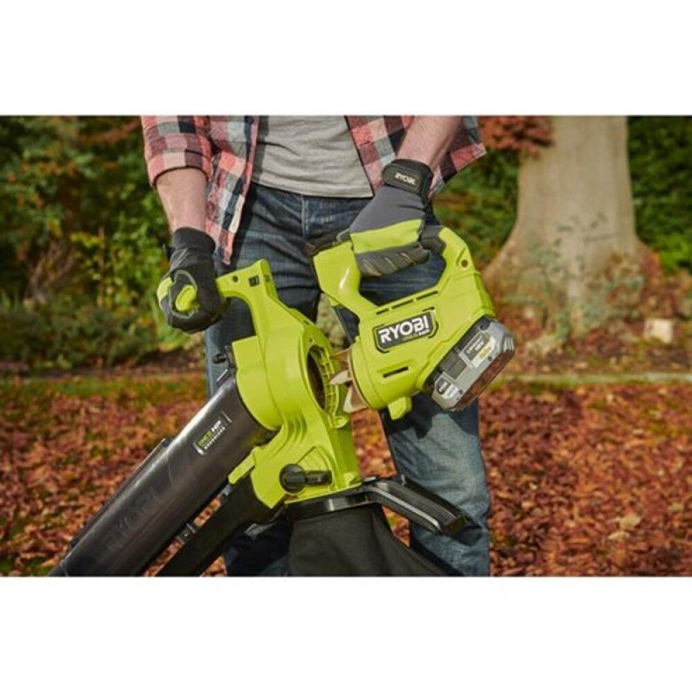 Akkulehtipuhallin-imuri Ryobi ONE+ RY18BVXA-0