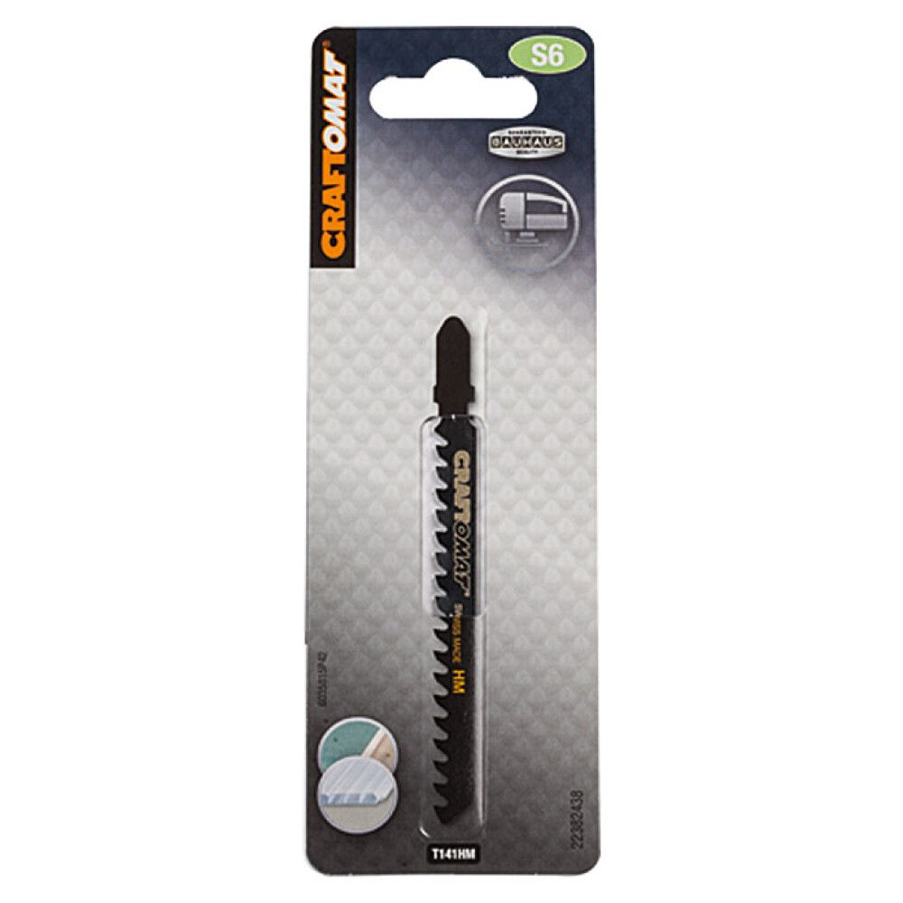 Pistosahanterä Craftomat T141HM