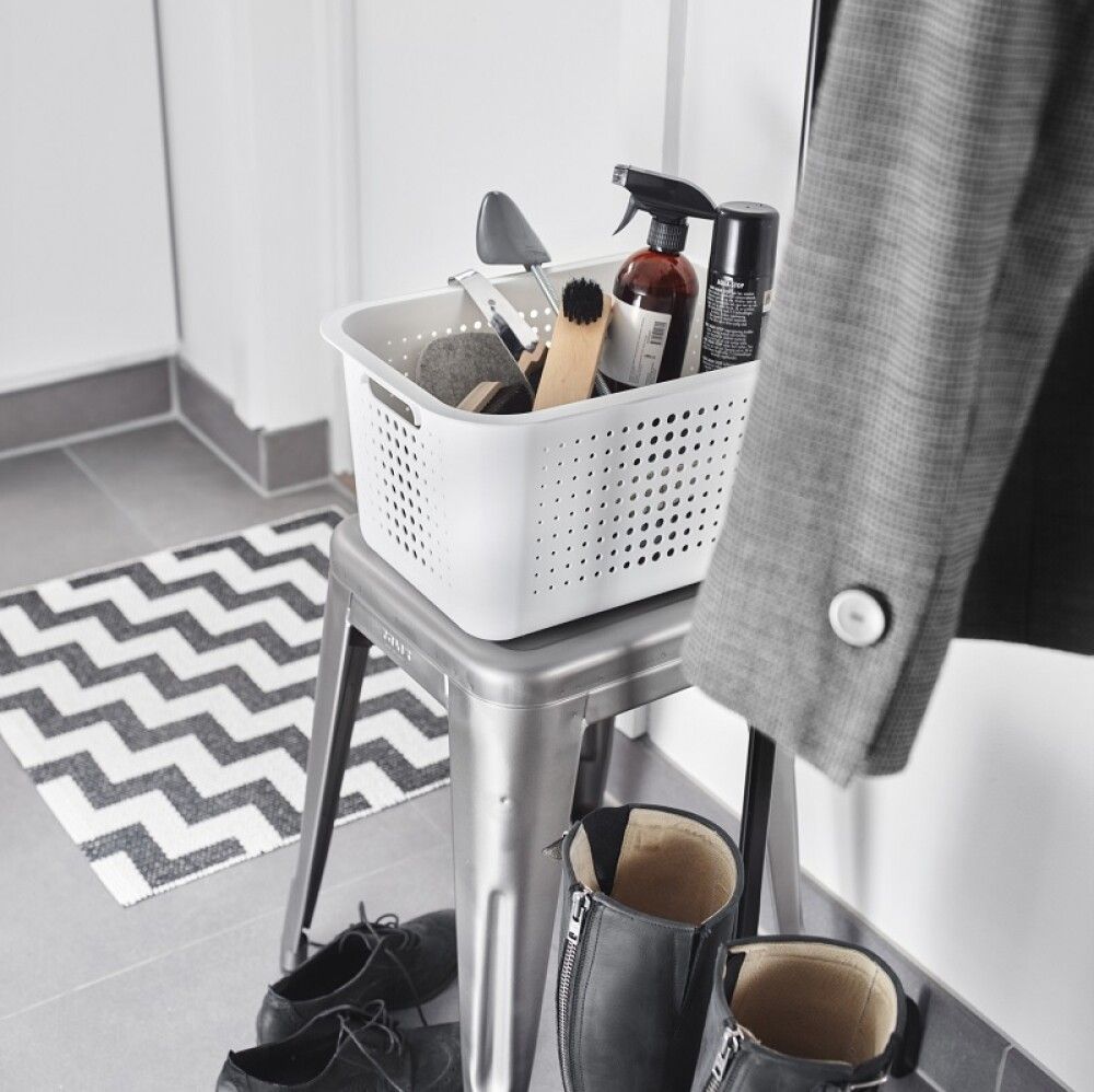 Säilytyskori SmartStore Basket Recycled  13 L Valkoinen 37 x 28 x 20 cm