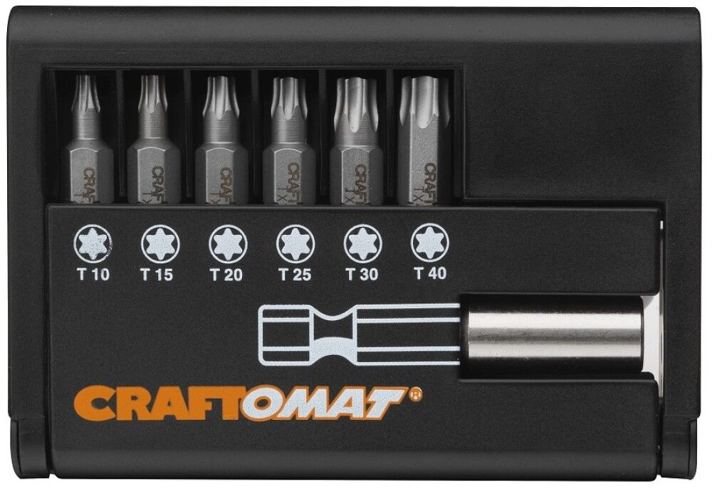 Ruuvauskärkisarja Craftomat TX 7-os
