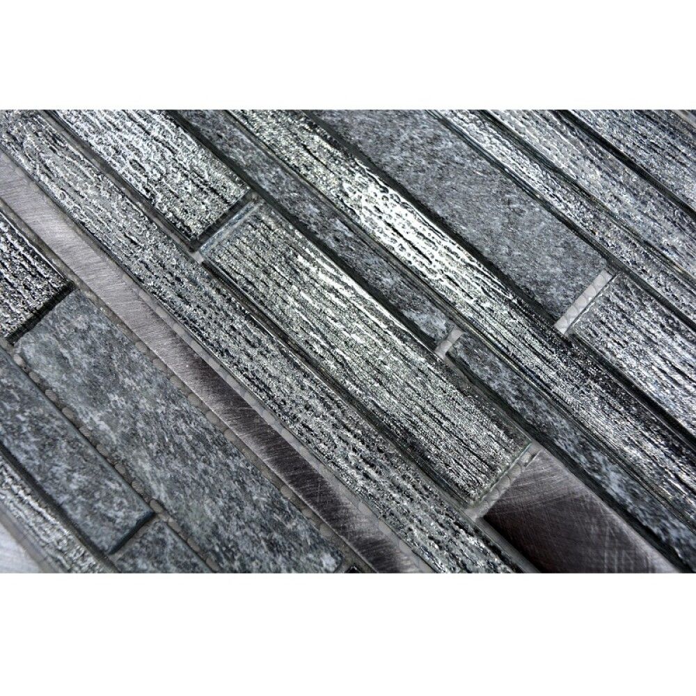 Mosaiikkilaatta XAM GV84 Musta  29,8 x 31 cm