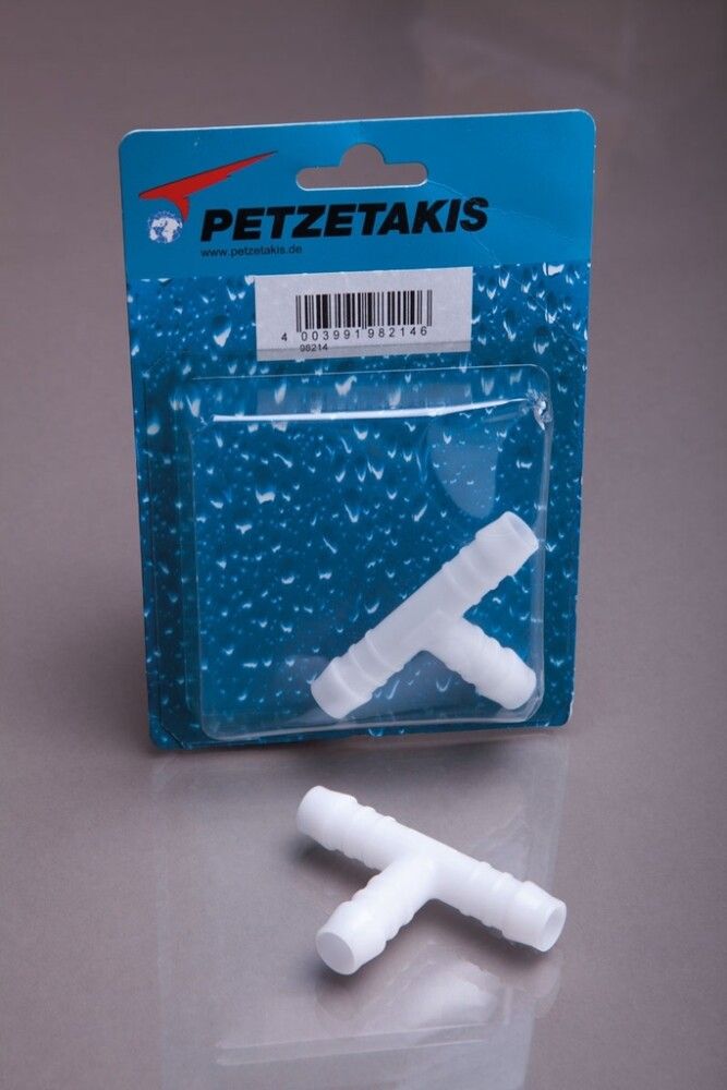 T-liitinkappale muovi 6 mm