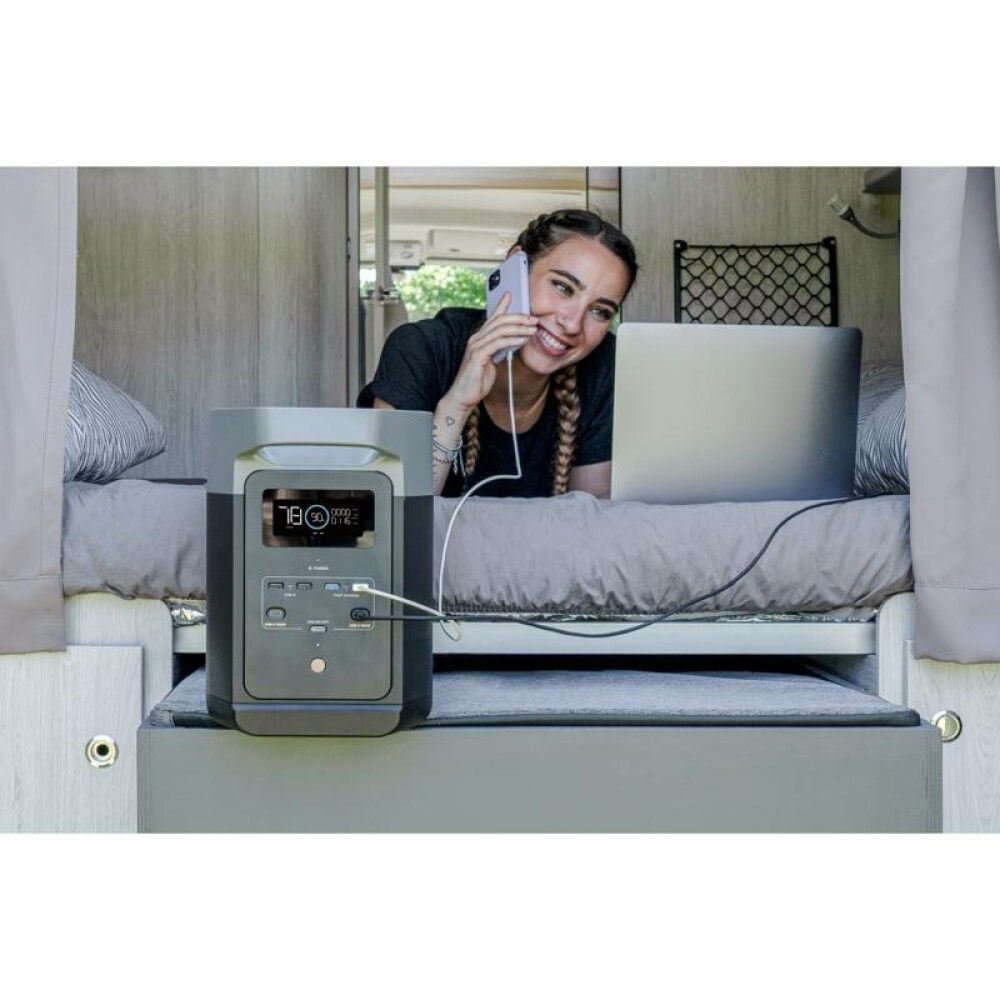 Virta-asema EcoFlow Delta 2