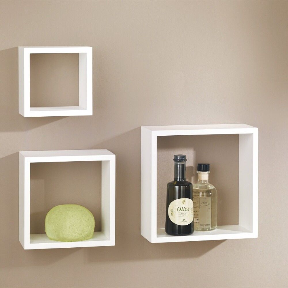 Kuutiohylly Dolle Frame Valkoinen 300 x 300 x 117 mm