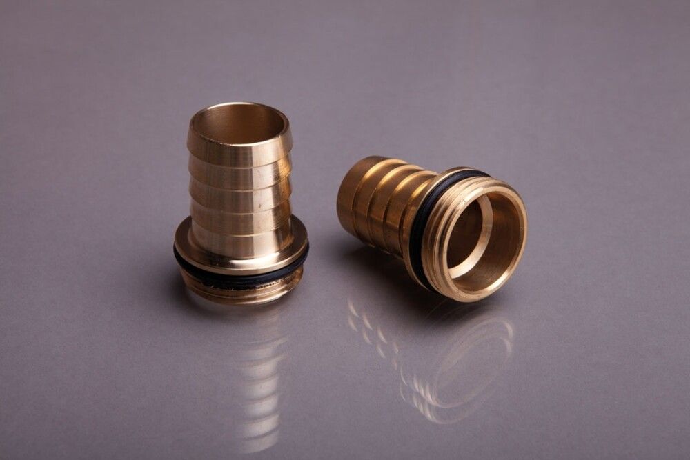 Letkuliitin 3/4" x 1/2" messinki