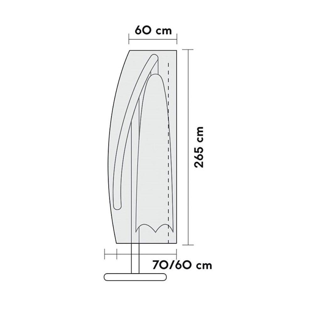 Aurinkovarjon suoja Sensum 450 cm