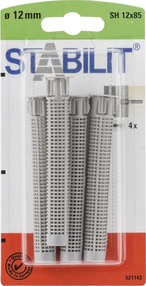 Seulaholkki Stabilit SH 12 x 85 mm 4 kpl/pkt