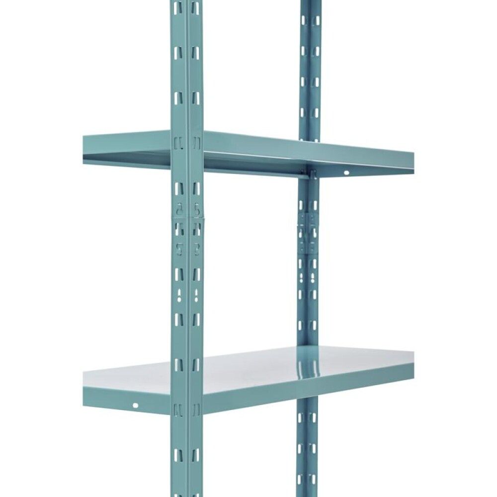 Metallihylly Regalux vaaleansininen 180 x 90 x 40 cm