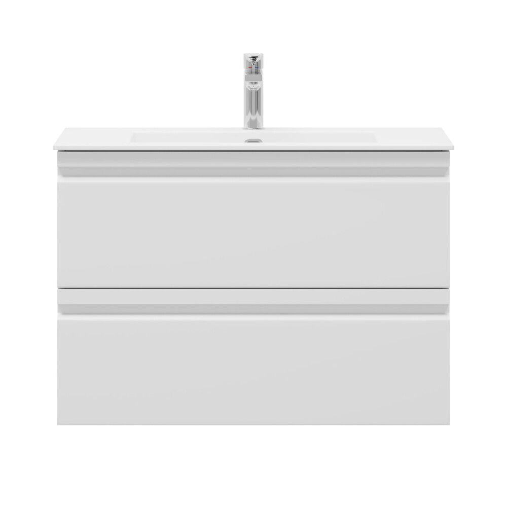 Kalustesetti Camargue Annika mattavalkoinen 80 cm