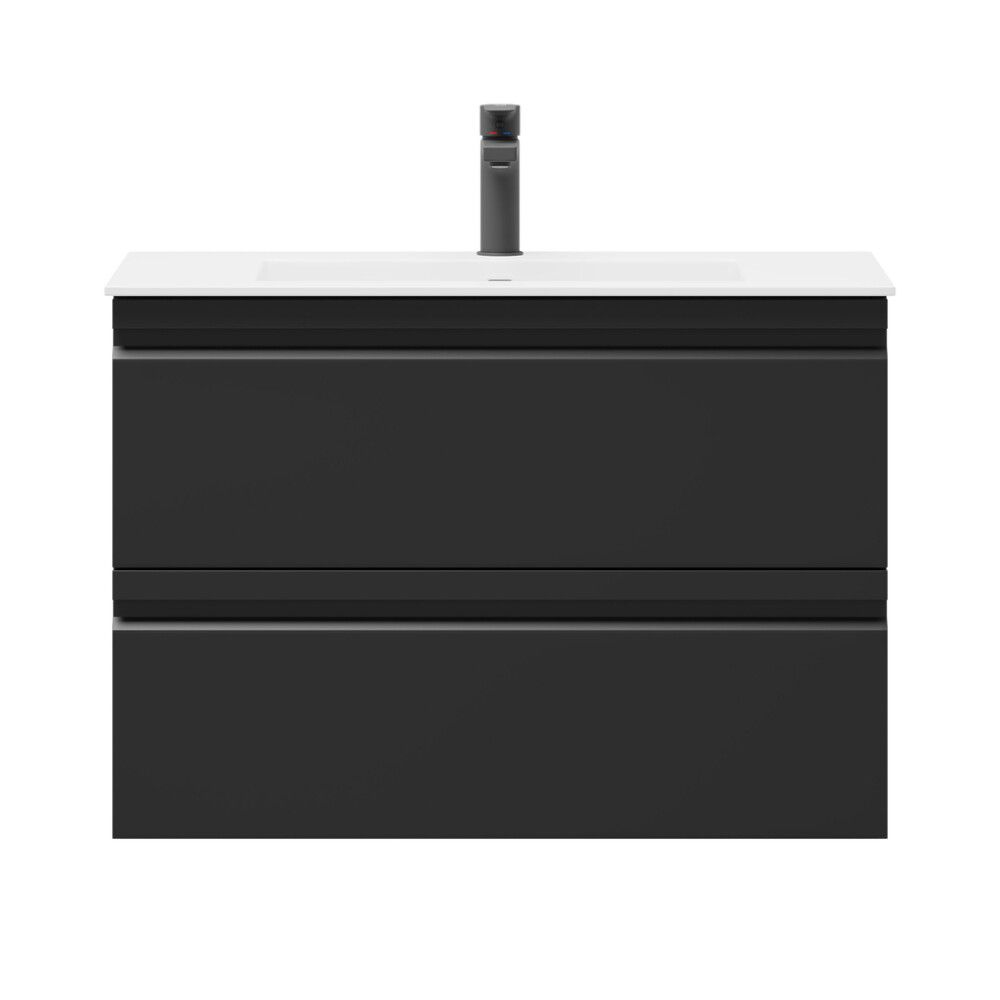 Kalustesetti Camargue Annika mattamusta 80 cm