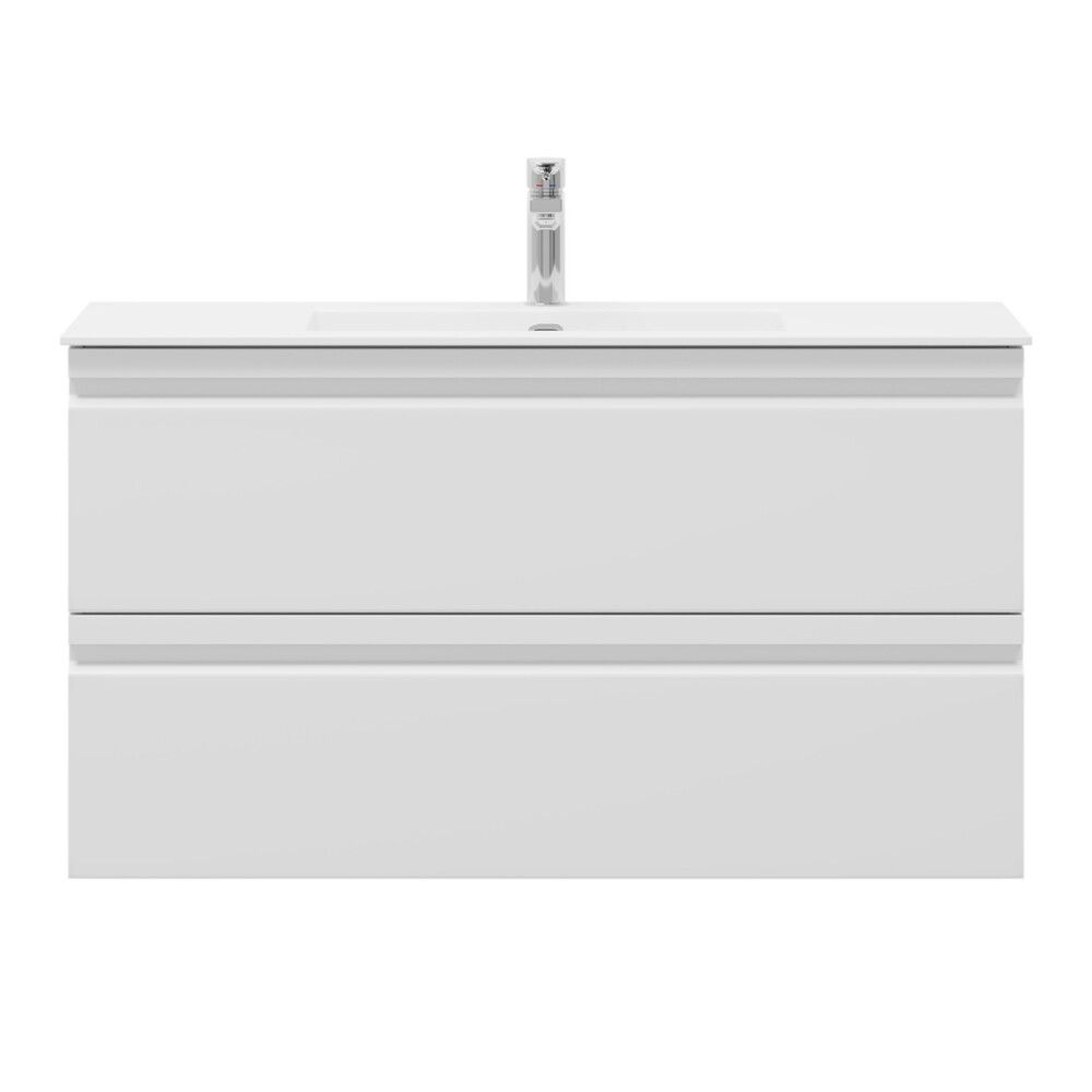 Kalustesetti Camargue Annika mattavalkoinen 100 cm