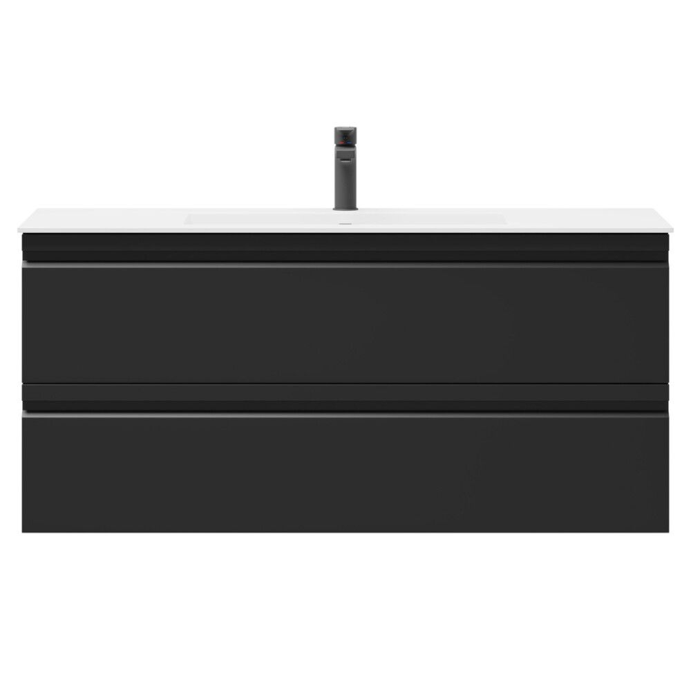 Kalustesetti Camargue Annika mattamusta 120 cm