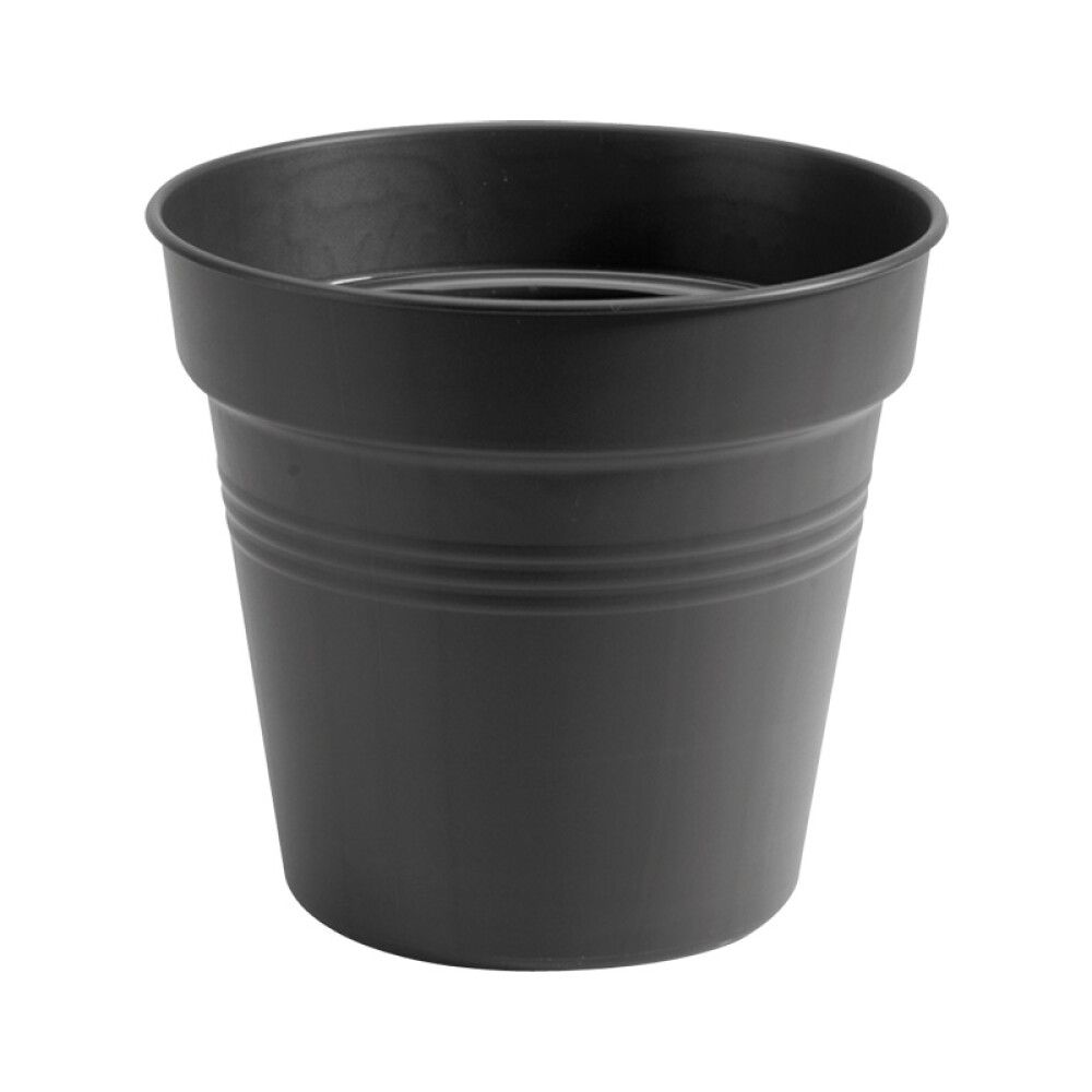 Istutusruukku Elho Green Basics musta Ø 30 x 28 cm