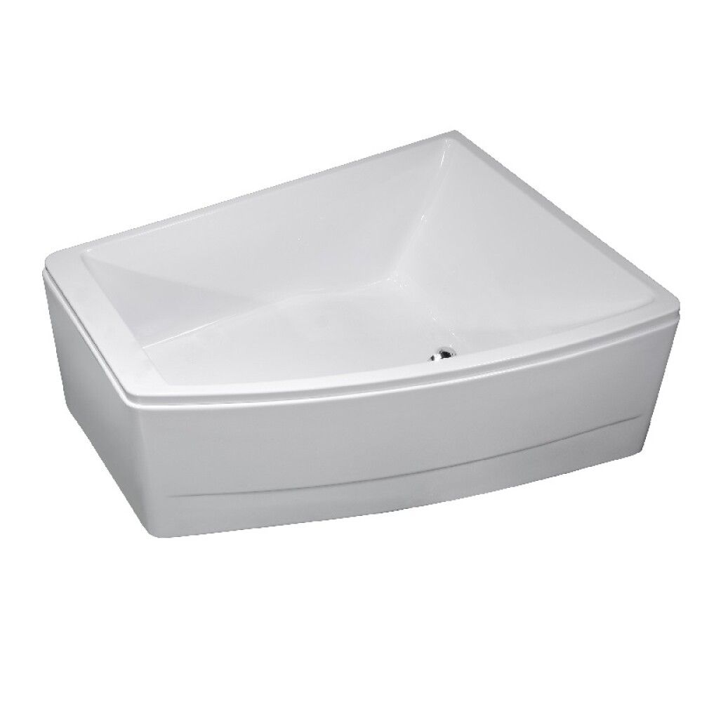 Kylpyamme Camargue Värmland oikea valkoinen 160 x 120 x 65 cm