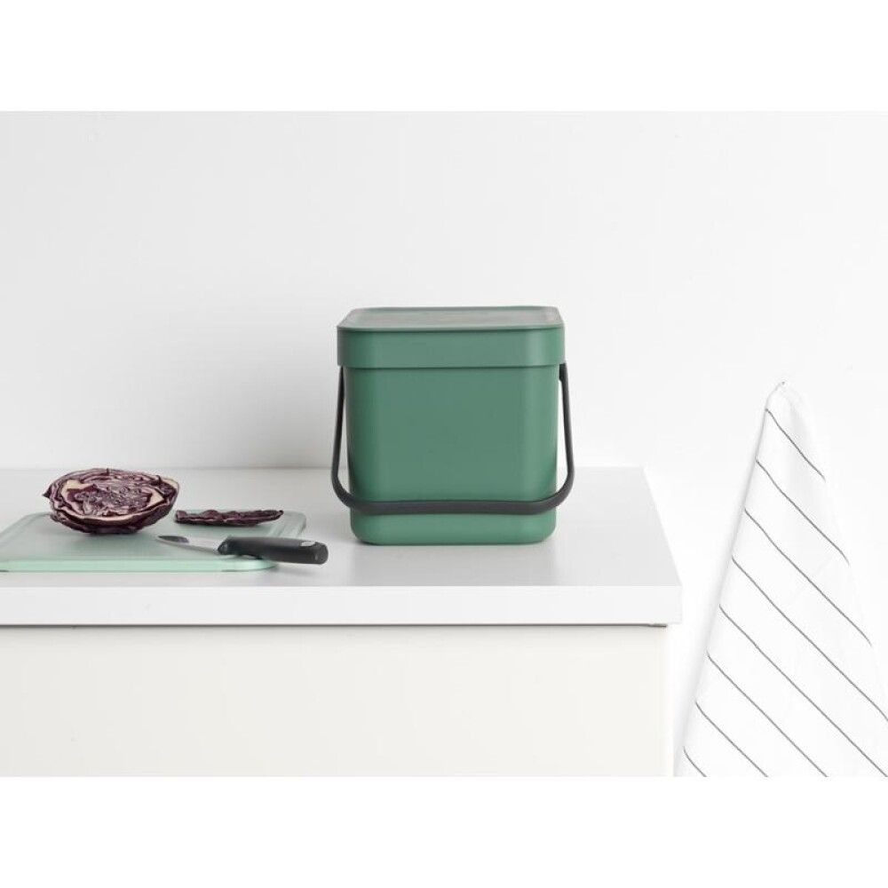 Roska-astia Brabantia Sort&Go 6L Vihreä