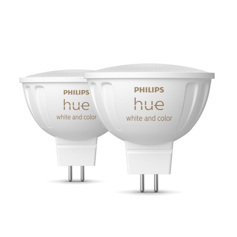 Kohdevalaisin Philips Hue MR16 RGB 2 kpl