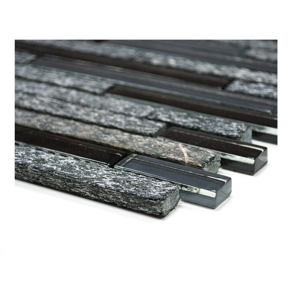 Mosaiikkilaatta XCM MV798 Musta/Harmaa 29,8 x 33,8 cm